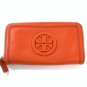 Tory Burch Orange Wallet